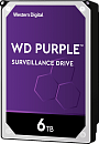 Жесткий диск/ HDD WD SATA3 6TB Purple 5640rpm 256Mb 1 year warranty (replacement WD62PURZ, WD60PURZ)