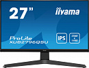 Монитор Iiyama 27" XUB2796QSU-B1 черный IPS LED 1ms 16:9 HDMI M/M матовая HAS Pivot 250cd 178гр/178гр 2560x1440 DisplayPort Ultra HD 2K (1440p) USB 5.
