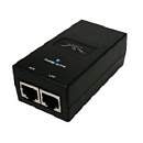 UBIQUITI POE-48-24W Блок питания с PoE, 220 VAC -> 48VDC 0.5A (черный)