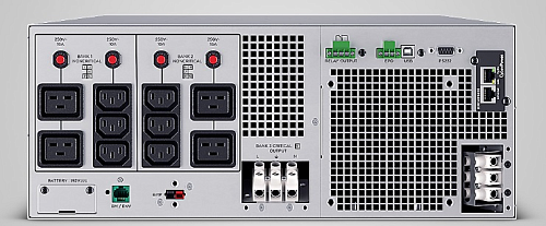CyberPower OL8KERTHD Online 8000VA/8000W USB/RS-232/Dry/EPO/SNMPslot/BM/ENV/RJ11/45/ВБМ (6 IEC С13, 1 IEC C19, terminal)