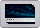 Твердотельный накопитель Crucial SSD MX500, 500GB, 2.5" 7mm, SATA3, 3D TLC, R/W 560/510MB/s, IOPs 95 000/90 000, DRAM buffer 512MB, TBW 180, DWPD