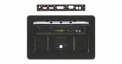Лицевая панель Kramer Electronics SID-X3NBP черного цвета для SID-X3N