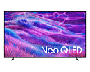 Телевизор Samsung QLED TV QE100QN80FUXRU, 100', QLED, 4K 3840x2160, 120Hz, Tizen Smart TV, 30W, Tuner (DVB-T2/C/S2, PAL,SECAM), HDMI, USB, CI+, Wi-Fi,