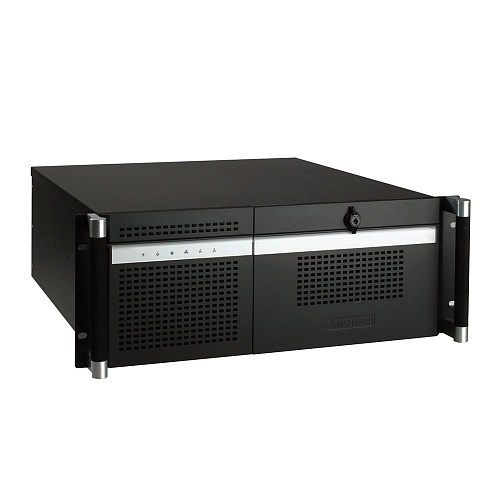 Корпус Advantech ACP-4320BP-00C 4U Rackmount Chassis, for PICMG Motherboard, Отсеки: 3*(3.5" или 2.5") ext + 2*5.2 ext, Размер (ШВГ): 482x177x479mm, б