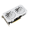 Видеокарта/ VGA ASUS NVIDIA GeForce DUAL-RTX4060-O8G-EVO-WHITE 8GB, GDDR6/128-bit, PCIe 4.0, 1xHDMI 2.1a, 3xDP, 2.5-slot 90YV0JCB-M0NA00