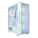 корпус ZALMAN I3 NEO WHITE, ATX, WHITE, FRONT MESH, WINDOW, 2x3.5", 3x2.5", 1xUSB2.0, 2xUSB3.0, FRONT 3x120mm RGB, REAR 1x120mm RGB (существенное повр