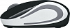 Мышь Logitech Mini M187 черный/белый/серый оптическая (1000dpi) беспроводная USB для ноутбука (2but)