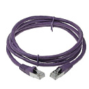 Кабель ACD Патч-корд ACD-LPS6AZ-30P |ACD-LPS6AZ-30P| Cat6a SSTP 26AWG 4Pair, CU, LSZH, Пурпурный, 3м