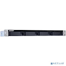 Полка расширения сетевого хранилища без дисков/ SMB QNAP TL-R400S SATA 6GB/s JBOD storage enclosure, 4-tray 3,5"/2,5" w/o HDD, 1 x SFF-8088, 1 PSU. Ra
