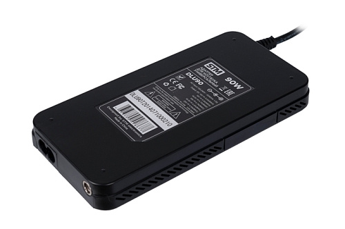 Универсальный адаптер для ноутбуков на 90Ватт/ NB Adapter STM Dual DLU90, 90W, EU AC power cord& Car Cigaratte Plug, USB(2.1A)
