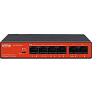 WI-PS205H, Коммутатор неуправляемый PoE 40Вт, 4 PoE FE + 2FE, режим 250м + VLAN, Watchdog