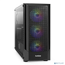 Exegate EX296352RUS Корпус Miditower ExeGate EVO-8227-NPX500 (ATX, БП 500NPX с вент. 12см, 2*USB+1*USB3.0+HD Audio, черный, 3 вент. с RGB подсветкой,
