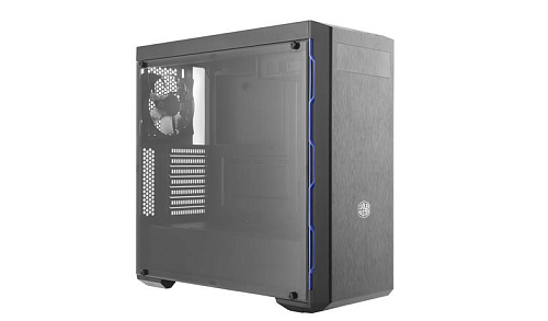 Корпус COOLER MASTER MasterBox MB600L w/ODD, Blue Trims MidiTower без Б/П ATX MicroATX MiniITX Цвет черный MCB-B600L-KA5N-S01