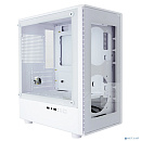 Корпус Ginzzu CL412 mATX передняя панель Стекло белый