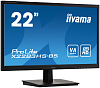 21,5" Iiyama ProLite X2283HS-B5 1920x1080 75Гц VA LED 16:9 4ms VGA HDMI DP 80M:1 3000:1 178/178 250cd Tilt Speakers Black