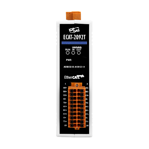 Модуль счетчика/энкодера, два канала, EtherCAT slave