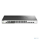 D-Link DGS-1210-28XS/ME/C1A Управляемый L2 коммутатор с 24 портами 100/1000Base-X SFP и 4 портами 10GBase-X SFP+