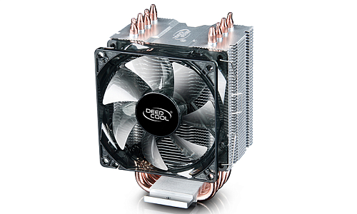 DEEPCOOL GAMMAXX C40 LGA20XX/1366/115X/AM4/AM3/+/AM2/+/FM2/+/FM1 (20шт/кор, TDP 130Вт, PWM, Fan 120mm, 4 тепл. трубки прямого контакта) RET