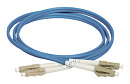 Патч-корд ITK FPC5004-LCU-LCU-C2L-15M 2x50/125 OM4 LC дуплекс-LC дуплекс 15м LSZH голубой