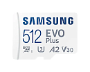 microSD 512GB Samsung Карта памяти EVO Plus (MB-MC512KA)