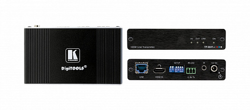 Передатчик Kramer Electronics [TP-583TXR] HDMI, RS-232 и ИК по витой паре HDBaseT с увеличенным расстоянием передачи; до 200 м, поддержка 4К60 4:4:4