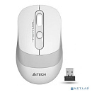 Мышь беспроводная A4Tech Fstyler FG10 , белый/серый , оптическая, 2000dpi , USB, 4 кнопки [1147569]