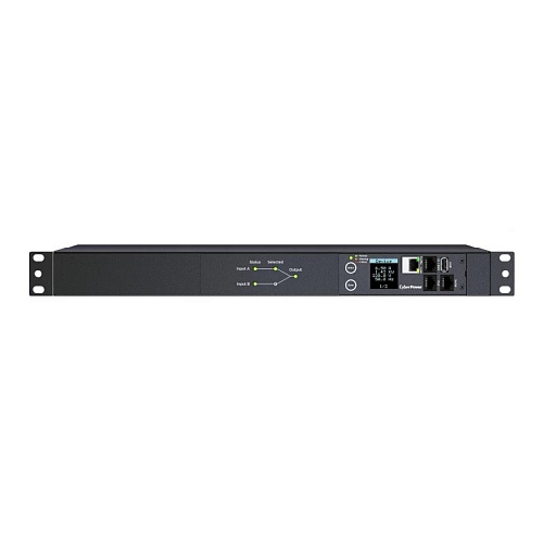 CyberPower PDU44005 ATS 1U type, 16Amp,SNMP, plug IEC 320 C20, (8) IEC 320 C13 (2) IEC 320 C19 (PDU20SWHVIEC10ATNET)