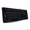 920-002506 Logitech Клавиатура K120 Black USB EER оригинальная заводская гравировка RU/LAT