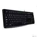 920-002506 Logitech Клавиатура K120 Black USB EER оригинальная заводская гравировка RU/LAT
