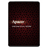 SSD APACER PANTHER AS350X 512Gb SATA 2.5" 7mm, R560/W540 Mb/s, IOPS 80K, MTBF 1,5M, 3D NAND, Retail (AP512GAS350XR-1)