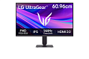 Монитор 23.8 LG 24G411A-B, IPS, 1920x1080, 5ms , 250cd, 144Hz, HDMI+DP, black, Ex