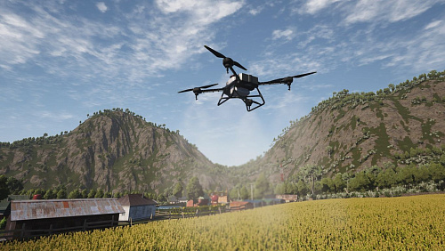 DRONE SIMULATOR UAVPROF: ФЕРМЕРСКОЕ ХОЗЯЙСТВО