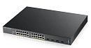 Коммутатор Zyxel Networks L3 Access PoE+ Zyxel XGS2210-28HP, rack 19", 24xPoE+, 4xSFP+, стекируемый (до 2), бюджет PoE 375 Вт