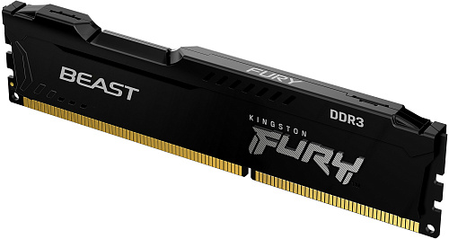 Память оперативная/ Kingston 8GB 1866MHz DDR3 CL10 DIMM FURYBeastBlack