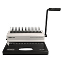 Переплетчик Office Kit B2115L A4/перф.15л.сшив/макс.450л./пластик.пруж. (4.5-51мм)