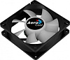 Вентилятор Aerocool Frost 8 80x80mm черный/белый 3-pin 4-pin (Molex)28dB 90gr Ret