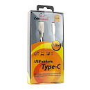 Cablexpert Кабель USB 2.0 CC-G-USBC01W-1.8M AM/Type-C, серия Gold, длина 1.8м, белый, блистер