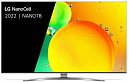 Телевизор LED LG 55" 55NANO786QA.ARUB серебристый 4K Ultra HD 60Hz DVB-T DVB-T2 DVB-C DVB-S DVB-S2 USB WiFi Smart TV