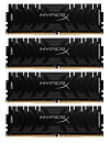 Модуль памяти KINGSTON Predator Gaming DDR4 Общий объём памяти 64Гб Module capacity 16Гб Количество 4 3000 МГц Множитель частоты шины 15 1.35 В черный