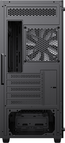 Компьютерный корпус mATX, без блока питания/ Gamemax STORM BK mATX case, black, w/o psu, w/1xUSB3.0+2xUSB2.0, Combo Audio, w/1x12cm FRGB rear fan