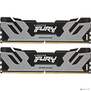Память оперативная/ Kingston 96GB 6000MT/s DDR5 CL32 DIMM (Kit of 2) FURY Renegade Silver XMP