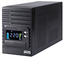 Источник бесперебойного питания Powercom Smart King Pro+ SPT-1000, Line-Interactive, LCD, 1000VA/800W, Tower, 8*IEC320-C13, SNMP Slot, black (1152559