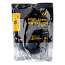 Кабель HDMI Cablexpert 19M/19M, v2.0, медь, позол.котакты, экран, 2 фер.кольца, 1.8м, черный, пакет (CCF2-HDMI4-6)