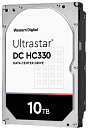 Жесткий диск Western Digital Ultrastar DC HС330 HDD 3.5" SAS 10TB, 7200 rpm, 256MB buffer, 512e/4kN, 0B42258, 1 year