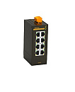 Неуправляемый коммутатор c 8 портами 10/100Base-T(X) (разъем RJ45), два входа питания 18-30 В перем. или 12-48 В пост., рабочая температура от -40 д