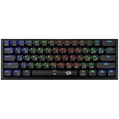 Механическая клавиатура Anivia RGB, тихая, 61 клавиш Redragon