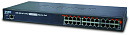 инжектор/ PLANET 12-Port 802.3at Managed Gigabit Power over Ethernet Injector Hub (full power - 200W)