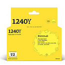 T2 LC-1240Y Картридж (IC-B1240Y) для Brother DCP-J525W/725DW/925DW/MFC-J430W/J825DW/J5910DW/J6510DW/J6910DW, желтый