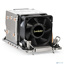Exegate EX293442RUS Кулер ExeGate ESNK-P0078AP4.PWM.2U.4189.Cu (Al+Cu, 2U, 5 тепл. трубок, LGA 4189, TDP 300W, Fan 80mm, PWM, 2100-8000RPM, 2 ball bea