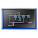 езвентиляторный панельный компьютер Nodka TPC6000-A2154-TP-6500T-8G-SSD128G Дисплей 21.5" с резистивным сенсорным экраном. Пылевлагозащита по передн